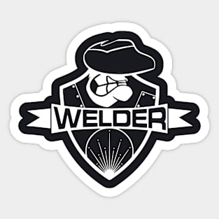 Welder Lean Mean Welding Machine Birthday Gift Novelty Present Mig Tig Welder T Shirts Sticker